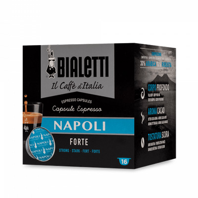 Capsula Bialetti Caffè d'Italia Napoli 16 PZ