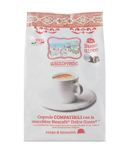 Caffè Verzì 100 capsule RICCO compatibili BIALETTI [0,16€/capsula]