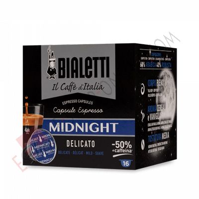 Vendita online di capsule originali Bialetti Caffè d'Italia Midnight -  E-Shop Negozio online di Cialde e Capsule compatibili