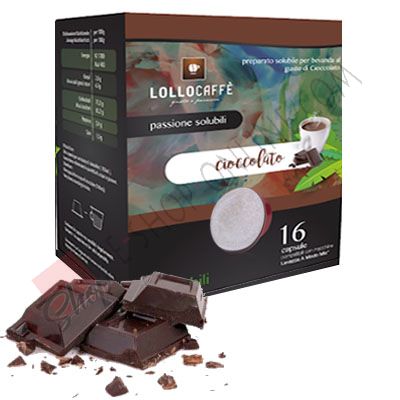 Vendita online di capsule Lollo Caffè PassioneMio compatibili Lavazza A  Modo Mio di Cioccolato Solubile - E-Shop Negozio online di Cialde e Capsule  compatibili