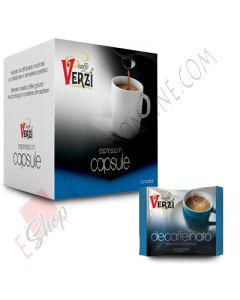 Caffè Verzì 50 capsule DECAFFEINATO compatibili DOLCE GUSTO [0,22€/capsula]