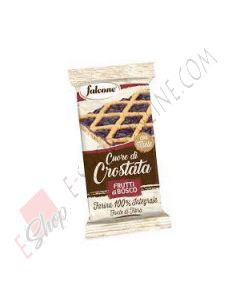 Crostata della Falcone con marmellata ai Frutti di Bosco e con Farina Integrale