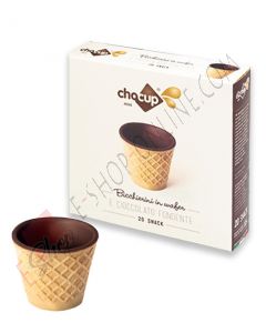 Chocup bicchiere di wafer al cioccolato fondente