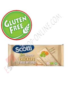 Riso Scotti Crackers di Riso Senza Glutine Integrali e con Quinoa