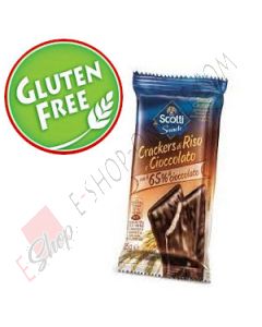 Riso Scotti Crackers di Riso Senza Glutine e Cioccolato
