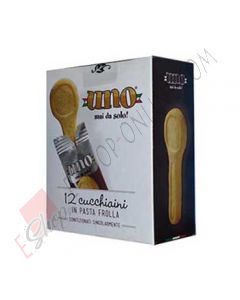 Uno Mai da Solo cucchiaino in pasta frolla 12 PZ