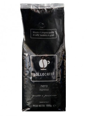 Vendita online di Lollo Caffè in grani nella qualità Nero Espresso in  confezione da 1 KG - E-Shop Negozio online di Cialde e Capsule compatibili