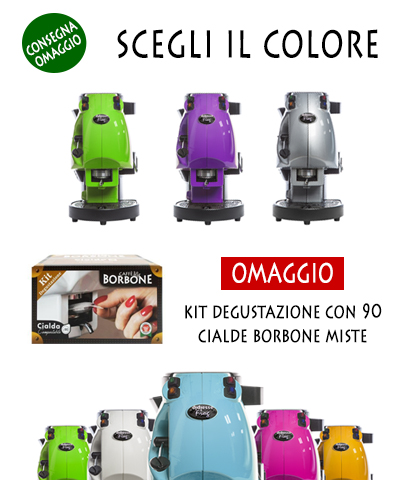 Vendita online della macchina a cialde Frog Didiesse per cialde Caffè  Borbone - E-Shop Negozio online di Cialde e Capsule compatibili